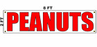 Peanuts Banner Schild 2x8