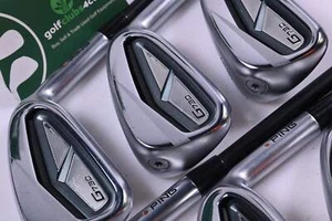 Ping G730 Irons / 6-PW+50° / Brown Dot / Senior Flex Ping Alta CB Black AWT - Picture 1 of 7