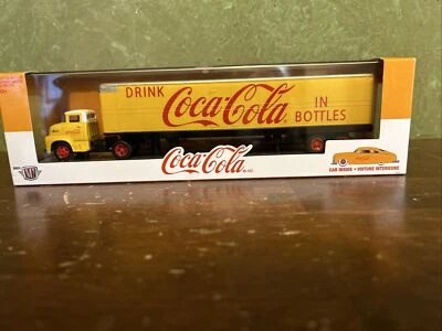1956 '56 FORD COE 1949 '49 MERCURY COUPE COCA-COLA HAULER SEMI M2 MACHINES - Image 1 of 4