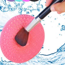 1pc Makeup Brush Cleaner Foundation Pad Make Up Washing Brush Cleaning MatWFIT