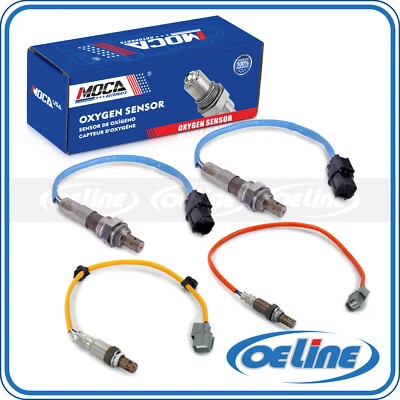 4x Up & Downstream Oxygen Sensors for 07-10 Honda Odyssey 3.5L FWD J35A6 Engine - Image 1 of 4