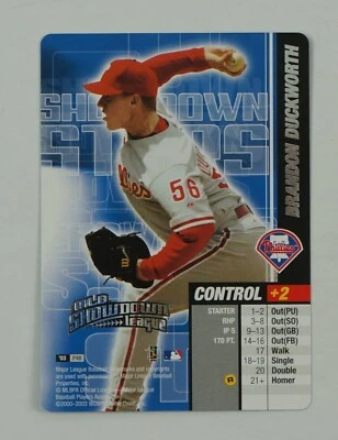 Brandon Duckworth P48 - MLB Showdown Stars 2003 League Promo Card - Phillies - Image 1 of 2