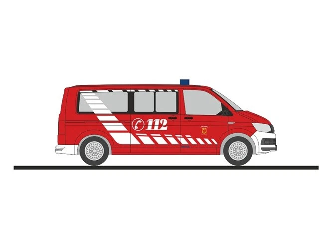 Rietze 53767 - 1/87 Volkswagen T6 Fw Potsdam - Nuovo - Immagine 1 di 1