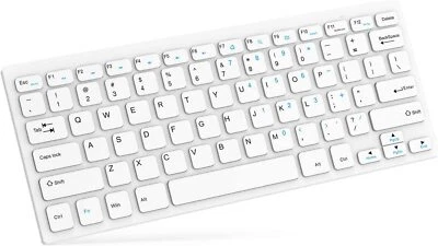 BoYata Wireless Keyboard, Ultra Slim Keyboard with Type-C Converter Compatible - Image 1 of 4