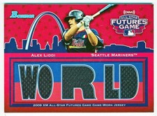 2010 Bowman Futures Game Triple Relic Jersey Rc (xx/99) - You Pick