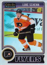 LUKE SCHENN PHILADELPHIA FLYERS 2014-15 O-PEE-CHEE PLATINUM ICE /199 #90