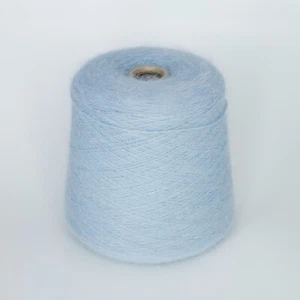 Angora superfine yarn on cone, 100g/500 m - 80/20% angora /polyamide, per 100g - Picture 1 of 6
