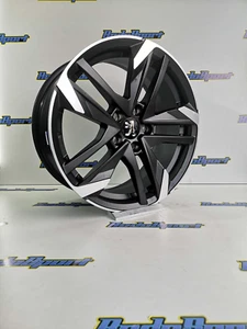 4 Felgen in 18" Look Peugeot Black Polish für 308 208 508 GT - Bild 1 von 1