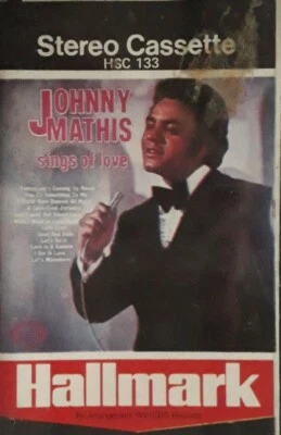Johnny Mathis-Sings Of Love Cassette.1964 Hallmark HSC 133.Let's Do It/Love Eyes - Image 1 of 4