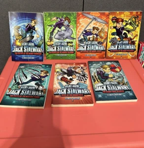 The Secret Agent Jack Stalwart Series book lot 1,2,4,6,7,8,9 boys chapter books - Imagen 1 de 12