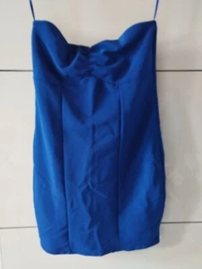 Melrose Off Shoulder Etui Blau Partykleid Stretch Gr.40 NEU Ohne Träger - Bild 1 von 8
