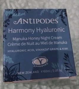 Antipodes Harmony Hyaluronic Manuka Honey Night Cream 60ml 12/26 - Picture 1 of 1