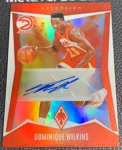 2023-24 Panini Phoenix Dominique Wilkins Ascension Auto 44/99 - Picture 1 of 2