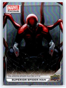 2023 Upper Deck Marvel Platinum #187 Superior Spider-Man Rainbow Parallel - Picture 1 of 2