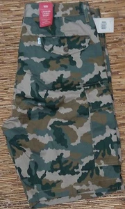 PANTALONES CORTOS DE CARGA DE SEIS BOLSILLOS PARA HOMBRE CON CLASIFICACIÓN LEVI'S DUTY PORRIER ALGODÓN CAMUFLADO LISTA $50 - Imagen 1 de 5