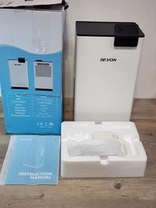 Seavon SN180 75W Dehumidifier for Home Up to 7500 Cubic Feet with Remote - New - Picture 1 of 3