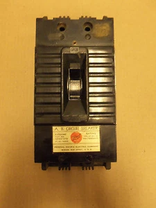 INTERRUPTOR DE CIRCUITO FEDERAL PACIFIC FPE NF NF631015 3 POLOS 15 AMP 600V defectuoso - Imagen 1 de 1