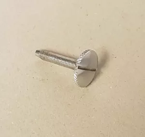 AJS Matchless Chrome Knurled Tool Box Knob Screw NOS, 014511 01-4511 - Picture 1 of 2