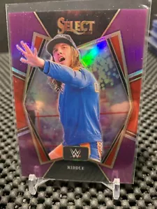 2022 Panini Select WWE Premier Level Purple Prizm /75 Matt Riddle Riddle #120 - Picture 1 of 2