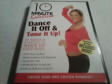 10 Minute Solution: Dance it Off & Tone It Up (DVD, 2007,No Band)