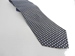Tommy Hilfiger Men's Tie 58" Long / 3.5" Wide 100% Silk Blue Made In USA - Picture 1 of 7