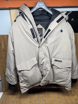 CANADA GOOSE MEN'S NEW BROWN EXPEDITION PARKA W/COYOTE FUR TRIMMED HOOD SIZE XXL - Image 1 of 4