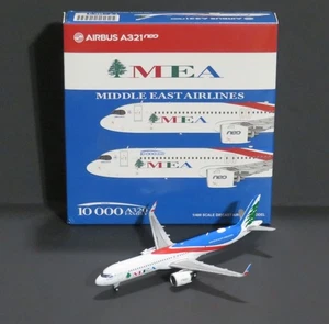 JC Wings Middle East  Airlines A321Neo. T7-MEI. 1:400 Scale.  Rare. Brand New - Picture 1 of 7
