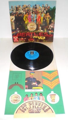 LP The Beatles Sgt. Pepper's LHCB -EMI-Odeon SHZE 401 - D 1969 - mit  Infos # 3 - Bild 1 von 4