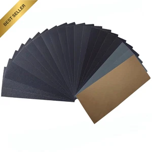 26 Pc Sandpaper Assorted Grit 120-3000 Wet Dry Sheets 9x3.6 Inch for Wood Metal - Picture 1 of 12