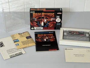 Brawl Brothers (1992) Super Nintendo SNES - Complete NTSC Jaleco - Picture 1 of 16