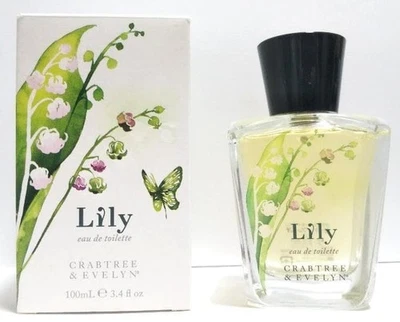 Crabtree & Evelyn Lily Eau de Toilette 100 ml 3,4 oz perfume raro descontinuado Foto 1 de 3