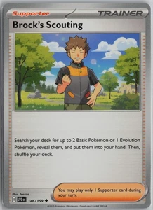 Brock's Scouting Uncommon SV09: Journey Together 146/159 NM - Picture 1 of 2