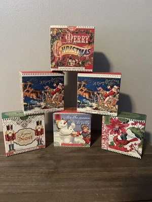 6x Michel Design Works Shea Butter Soap Christmas England 3.5oz Bar Boxed - Image 1 of 4