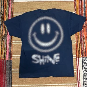 Vintage Newsboys Shirt XL Blue Shine Tour Concert Band Tee Single Stitch 90s - Picture 1 of 9