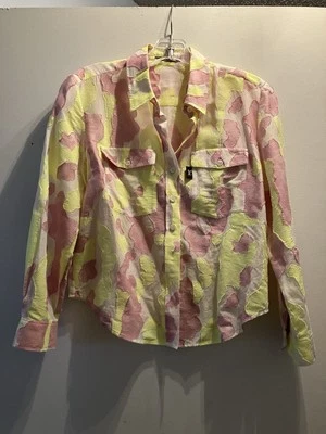 Blusa Louis Vuitton Moderna Camuflada Con Botones Rara F 36/US 4 $1,750 De Colección Foto 1 de 4