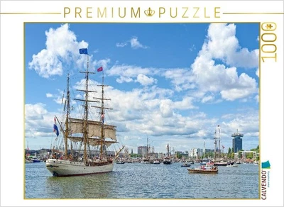 CALVENDO Puzzle Das Segelschiff "Europa" sticht in See | 1000 Teile Lege-Größe 6 - Bild 1 von 4