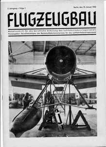 Zeitschrift Flugzeugbau Jahrgang 1942 komplett - Bild 1 von 12