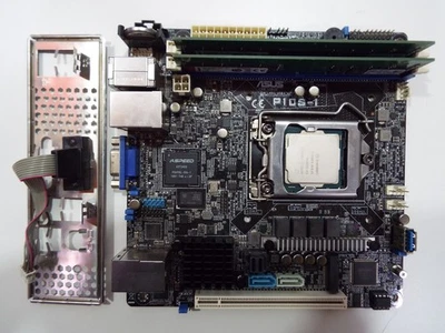 ASUS P10S-I Mini-ITX Mini-ITX LGA 1151 Motherboard +XEON E3-1220 V6 + 2x4GB RAM - Image 1 of 4