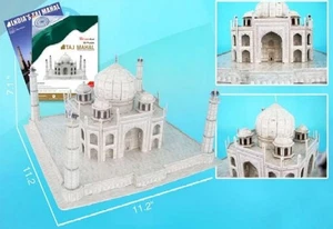 CUBIC FUN 81 Taj Mahal (India) 87 Piece 3D Foam Puzzle - Picture 1 of 1