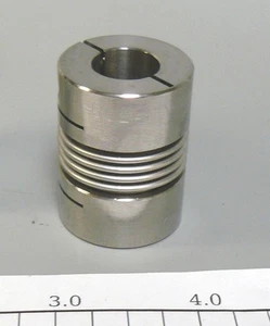 Ruland Edelstahl Faltenbalg Motor Wellenkupplung 1/2" Bohrung [G3Y1] - Bild 1 von 8