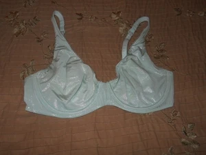 VICTORIA’S SECRET Aqua Blue Metallic Unlined Bra 34D - Picture 1 of 13