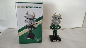 USF FOOTBALL MASCOT ROCKY THE BULL BOBBLEHEAD RARE SGA 11/20/2015 SOUTH FLORIDA - Picture 1 of 9