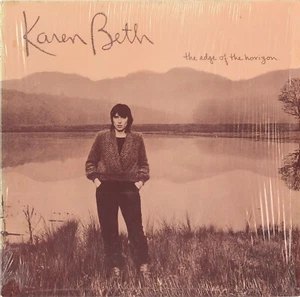 Karen Beth LP "The Edge of The Horizon" Cattail Recording CL-101, Shrink, Insert - Bild 1 von 3