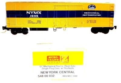 Z MTL 548 00 032 51ft Rivet Side Mech Reefer Single Plug Door NYC NIB - Image 1 of 4