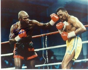 Iran Barkley Autographed 8x10 - Action - Picture 1 of 1