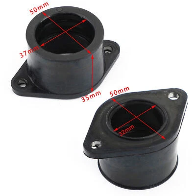 Intake Manifold Boot Joint Insulator Fit for Kawasaki KZ400 Z400 KZ Z 400 74-78 Foto 1 de 4