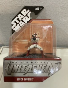 Star Wars Battle Packs Unleashed Shock Trooper Figure Hasbro 2007 - Picture 1 of 3