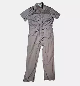 Dickies Kurzarm Arbeit Overall Taschen Braun Damen 42x31 Polyestermischung - Bild 1 von 11