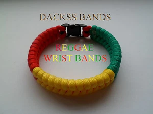 Bob Marley Reggae Musik handgefertigte 550 Paracord Armband Armbänder Jamatien - Bild 1 von 3