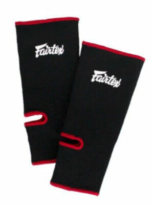 SOPORTE TOBILLO FAIRTEX PROTECTOR TENDÓN DE LA CORVA LESIÓN TENSIÓN ELÁSTICO MUAYTHAI BOXEO Foto 1 de 4